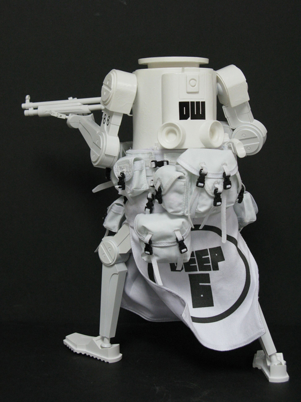 Daywatch Dropcloth Art toy, Ashley wood, Cool toys