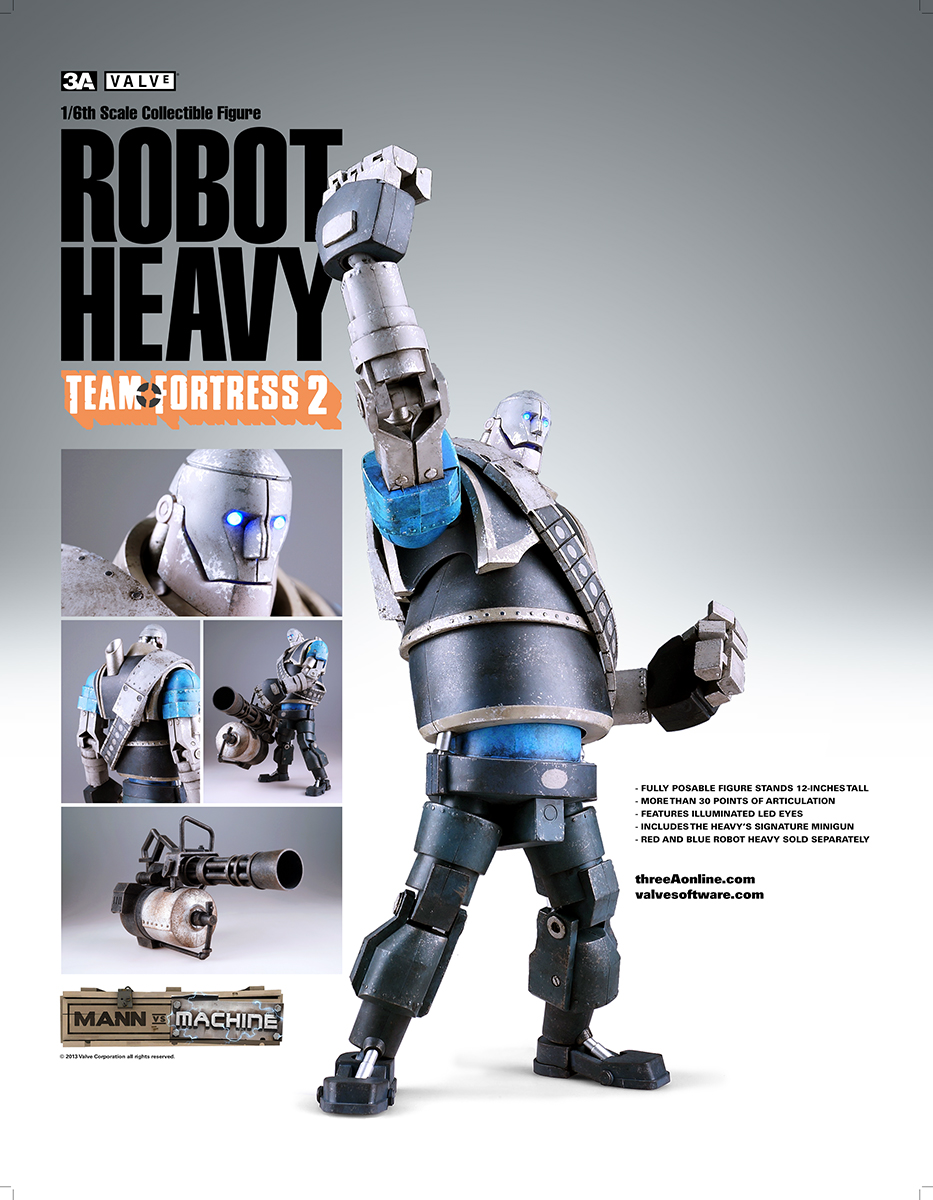 ThreeA Team Fortress 2 Robot Heavy